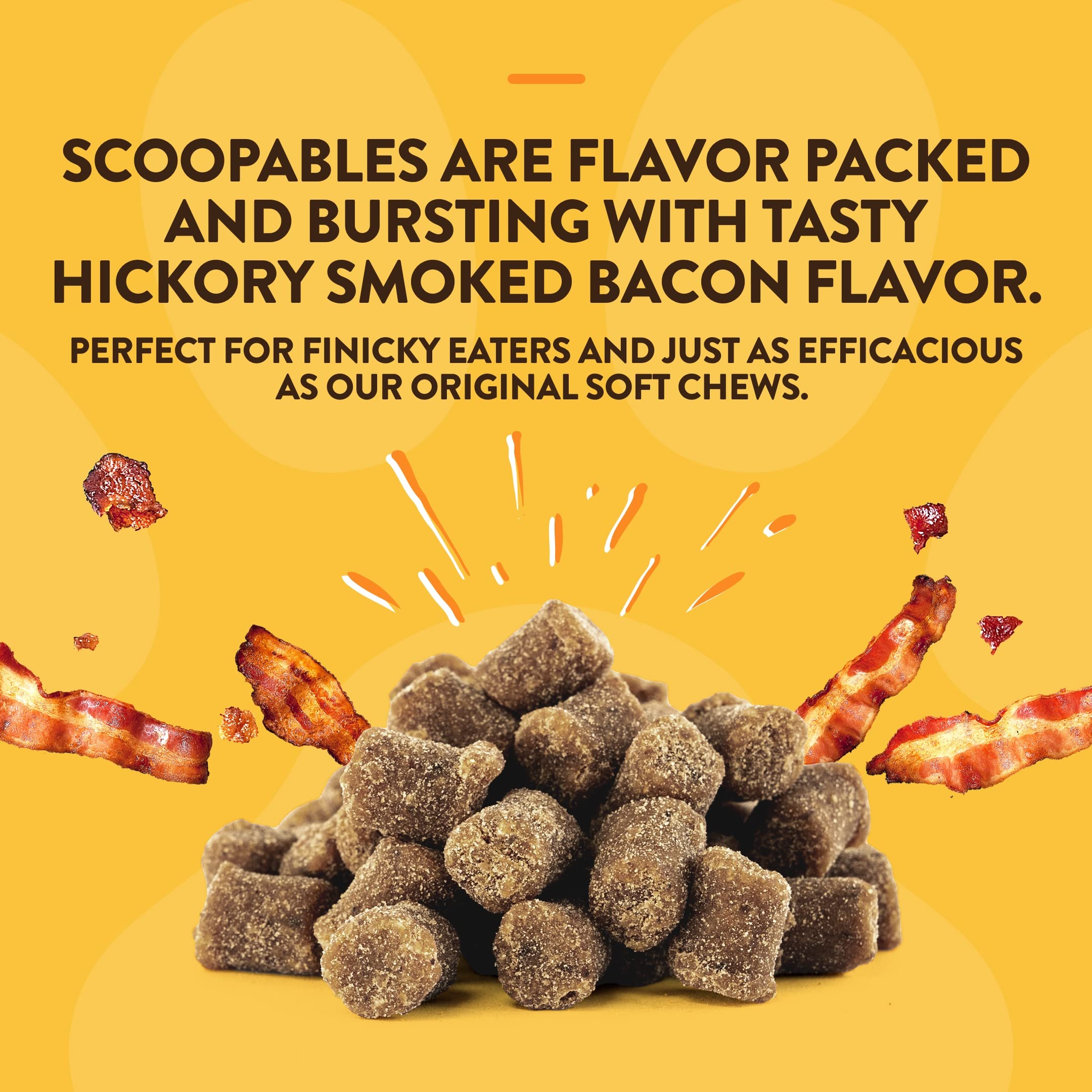 NaturVet Scoopables ingredient-botanicals illustrate calming botanicals for dogs.