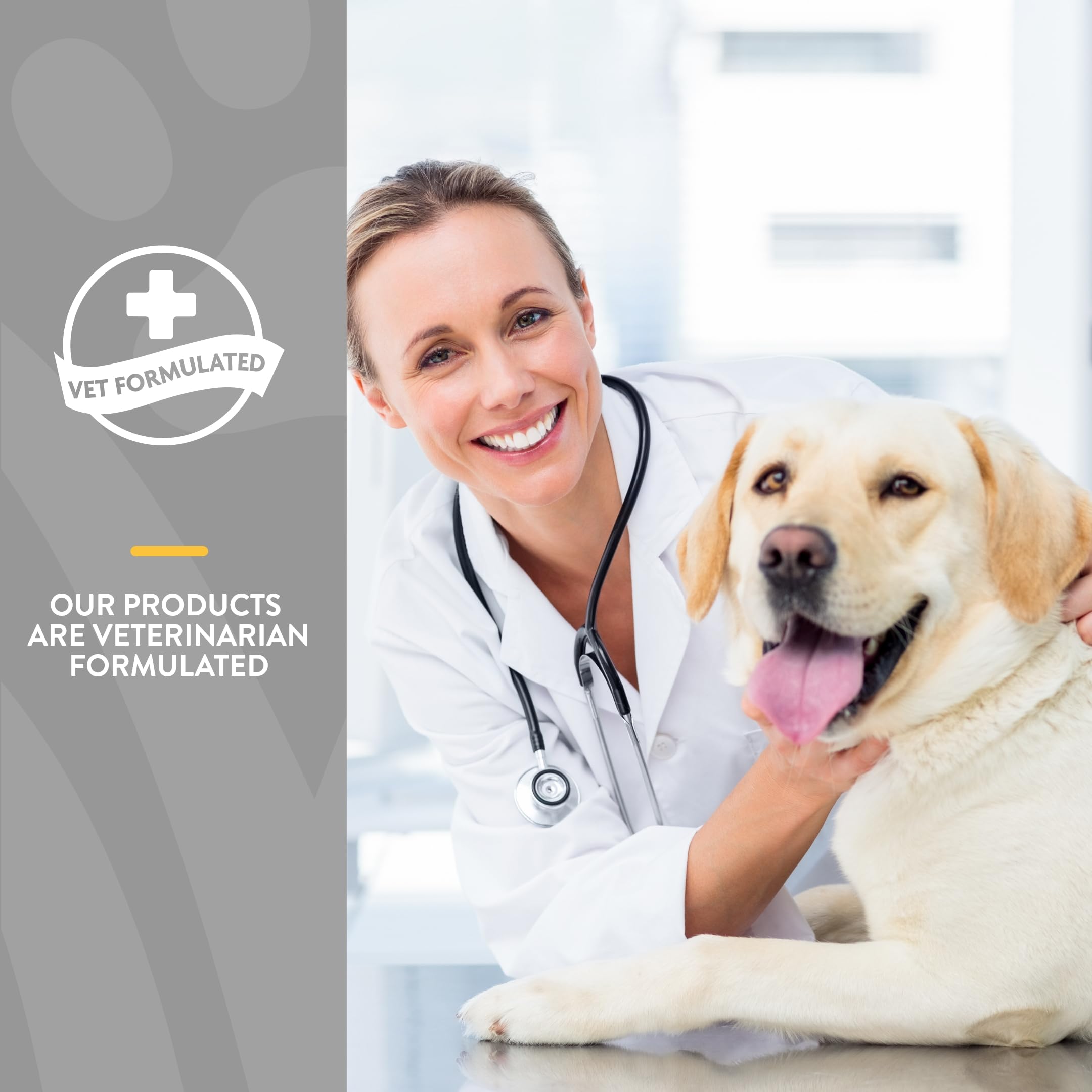 NaturVet Senior Wellness Hip & Joint Advanced Plus Omegas packaging on shelf signals easy daily use.