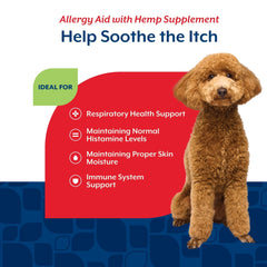 NaturVet veterinarian-formulated label indicating trusted canine health support.