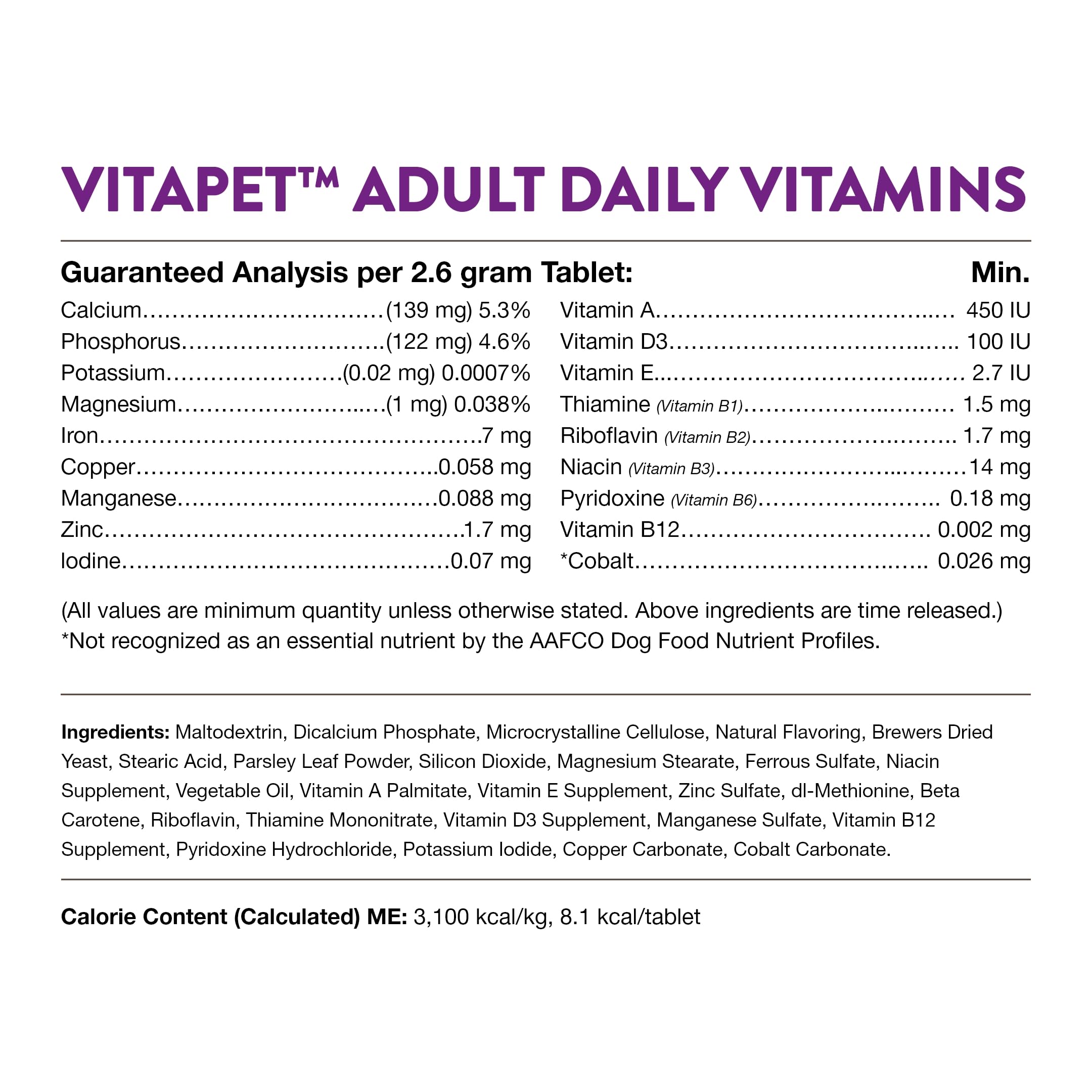 NaturVet VitaPet made in USA cgmp badge on packaging