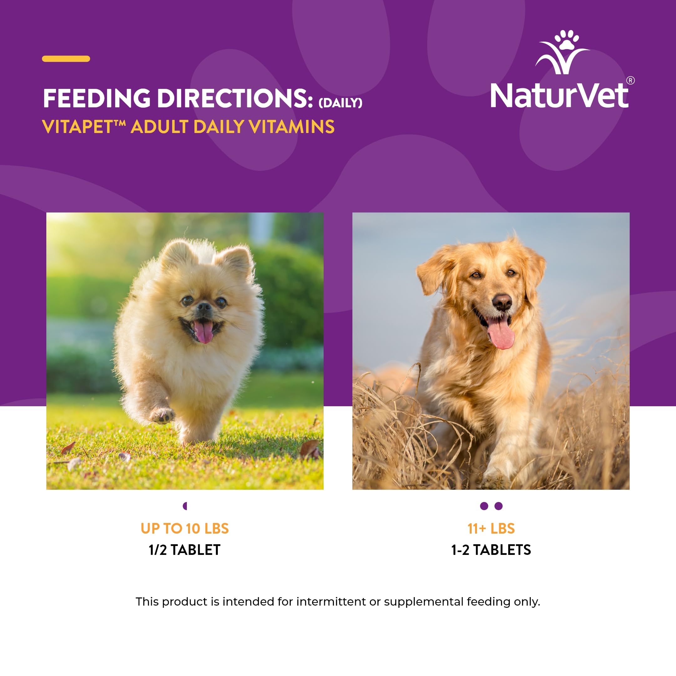 NaturVet VitaPet veterinarian-approved dog supplement for daily use