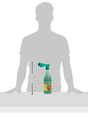 NaturVet Yard Odor Eliminator applied to grass illustrating lawn deodorization.