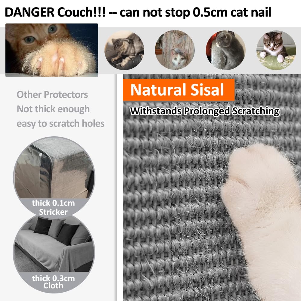 NATUYA 27x19 inch pad covers standard armrests for versatile sofa protection.