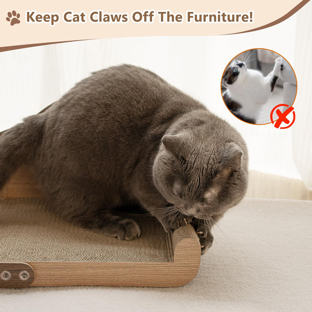 NATUYA eco-friendly recyclable materials highlight non-toxic cat furniture for homes.