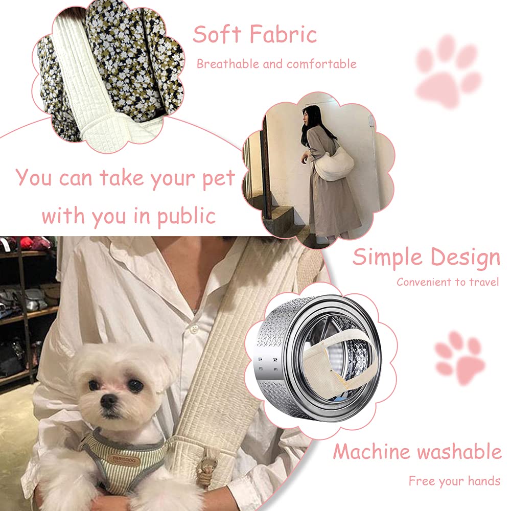 NATUYA front pocket storage keeps treats, wallet, and phone within reach.