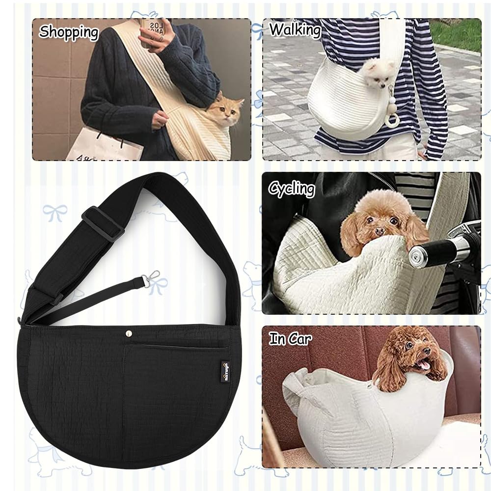 NATUYA carrier sling designed for stylish, hands-free outdoor walks