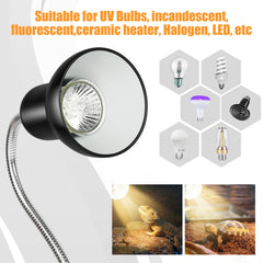 NBIIUYIGE reptile heat lamp cycle timer ensures day-night simulation for calmer habitats.