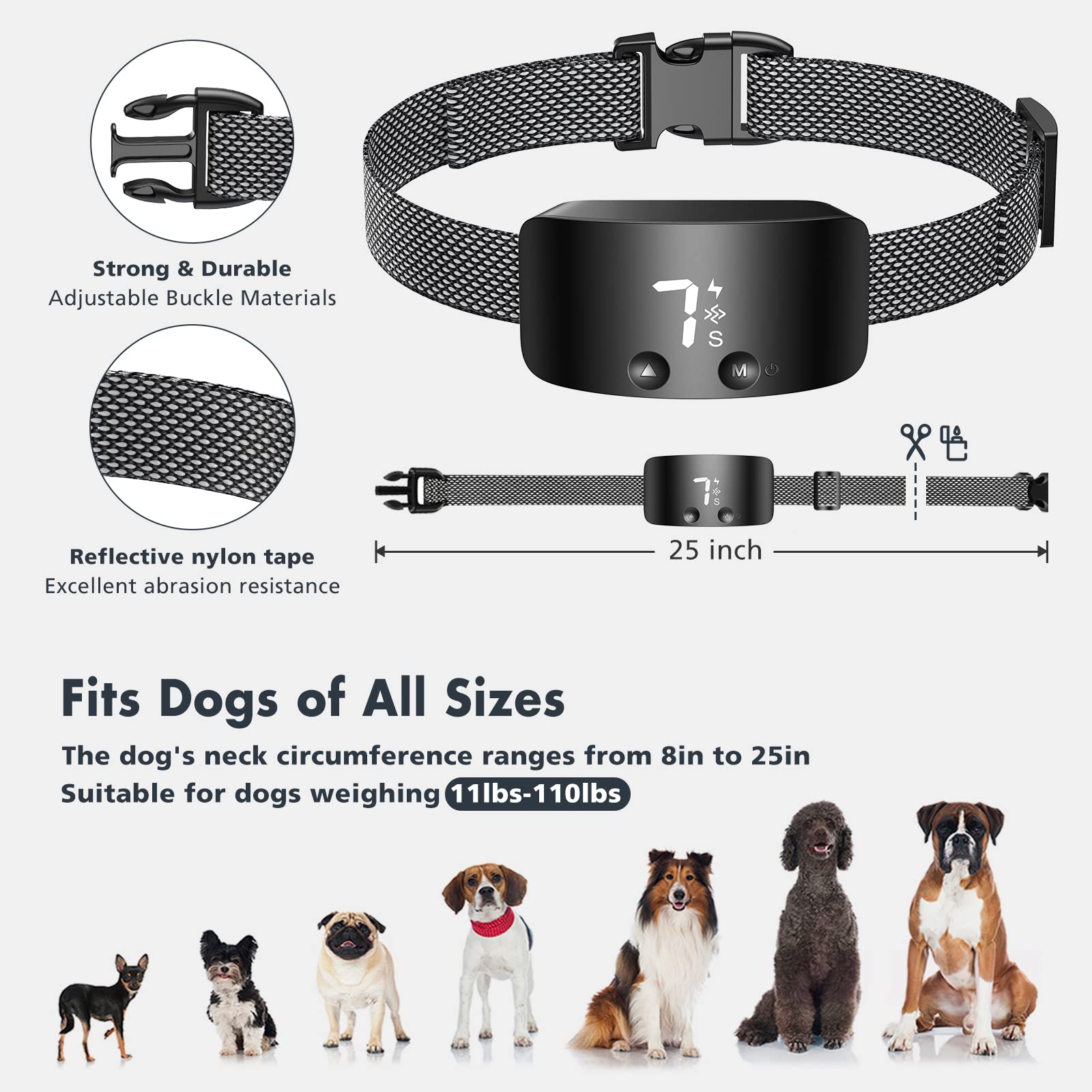 NBJU Bark Collar charging scene emphasizing quick 30-minute recharge