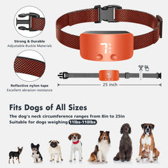 NBJU bark collar charging scene highlights quick 30-minute recharge