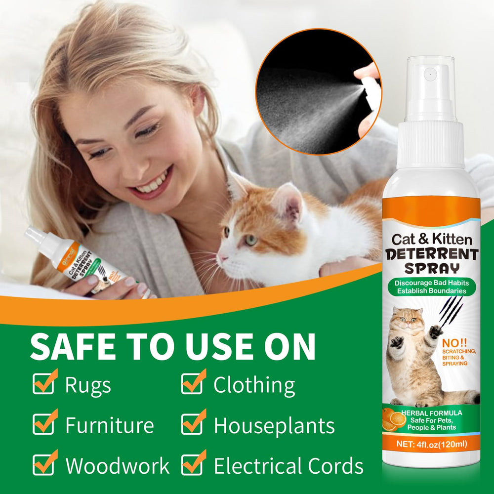 NBTREKTIE indoor-use formula delivers gentle scent cats dislike.