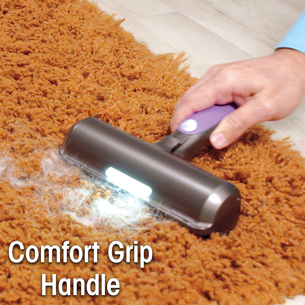 NC Furdaddy Roller no batteries required for quiet, reliable pet hair removal