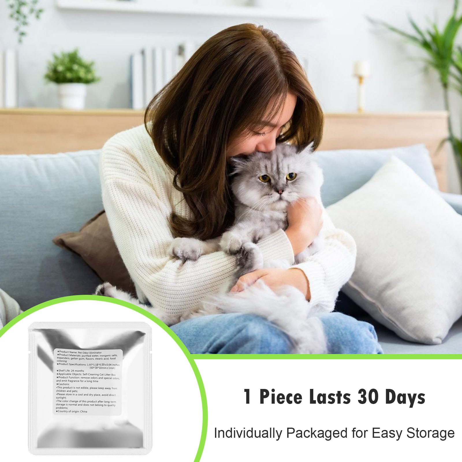 Ndoge aluminum pouch individually sealed for easy, mess-free application.