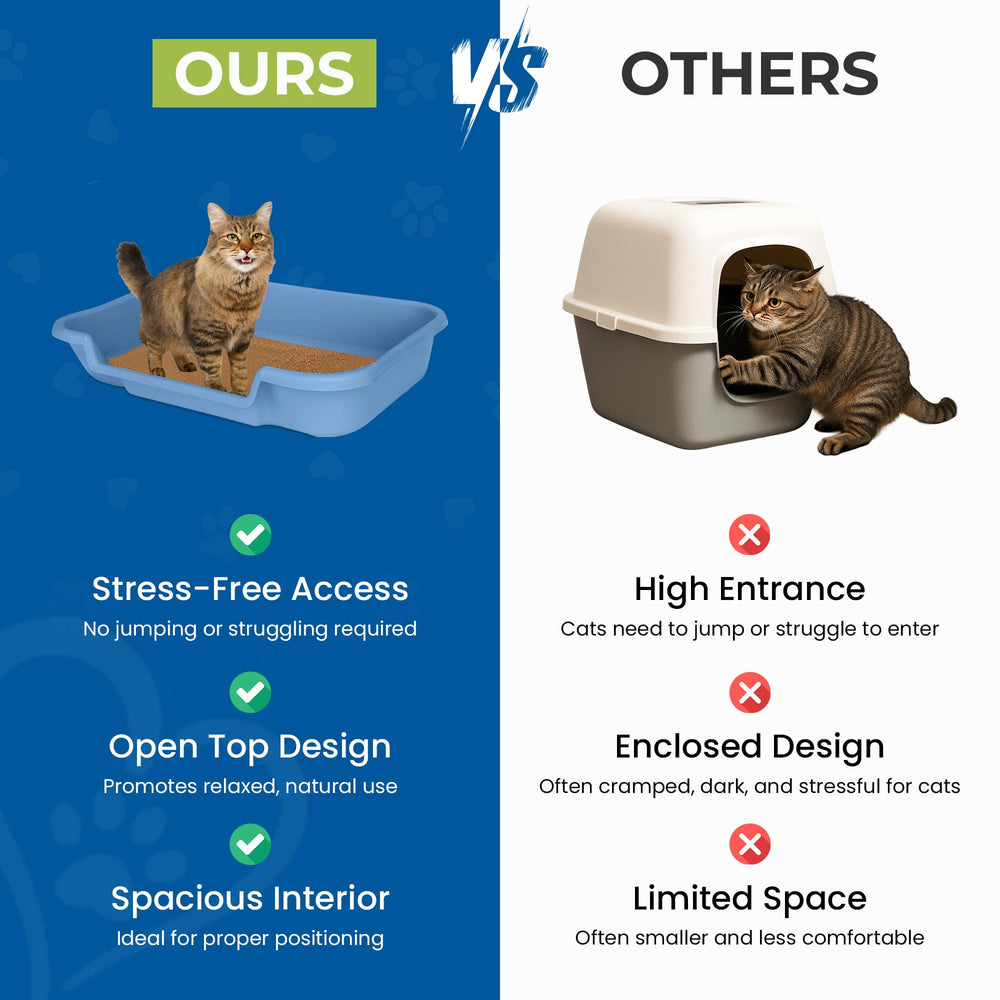 NE14pets KittyGoHere blue open-top design for better surroundings awareness