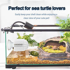 Neacus Turtle Brush targets turtle back and abdomen for dirt removal.