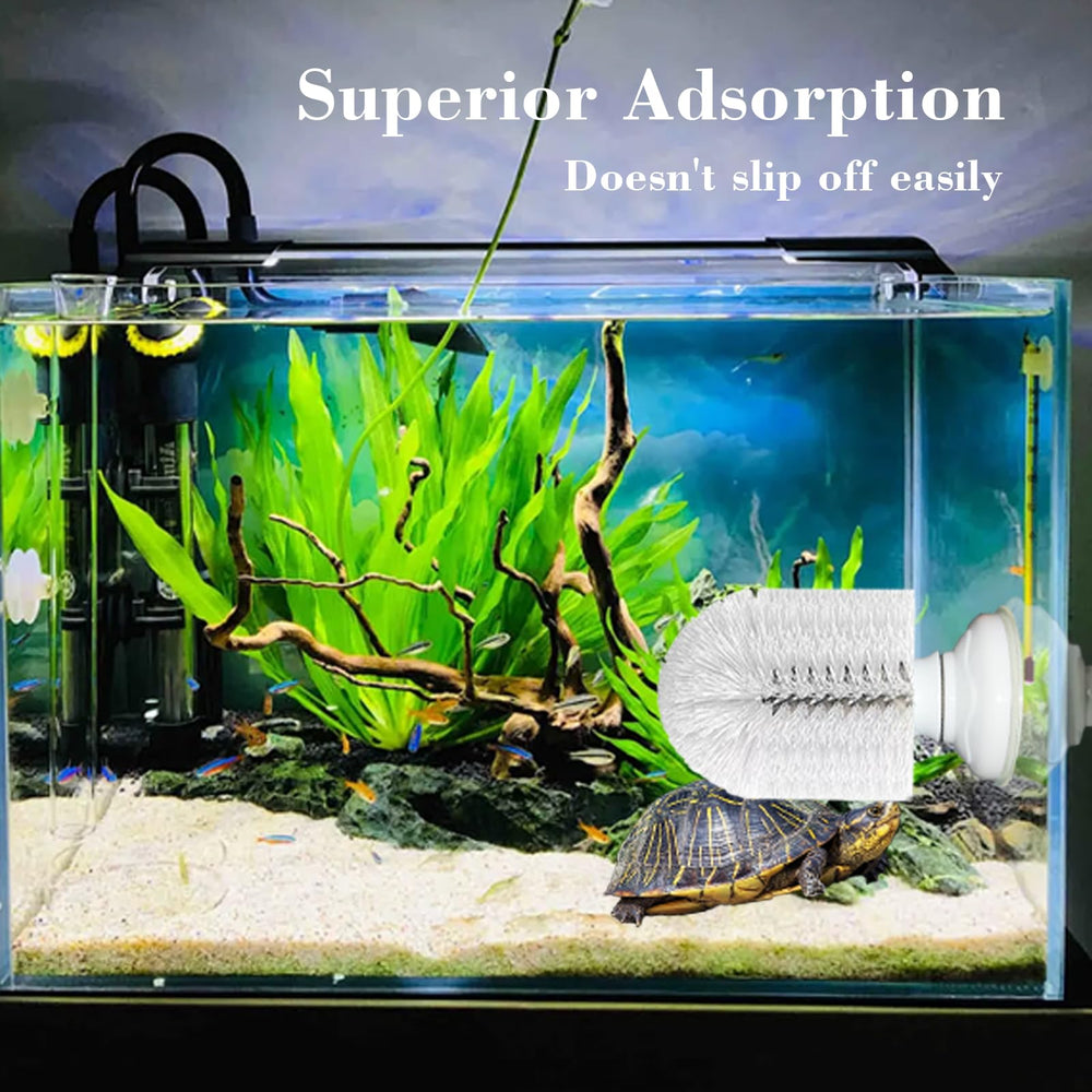Neacus Turtle Brush uses screw-upgraded suction for firmer grip.