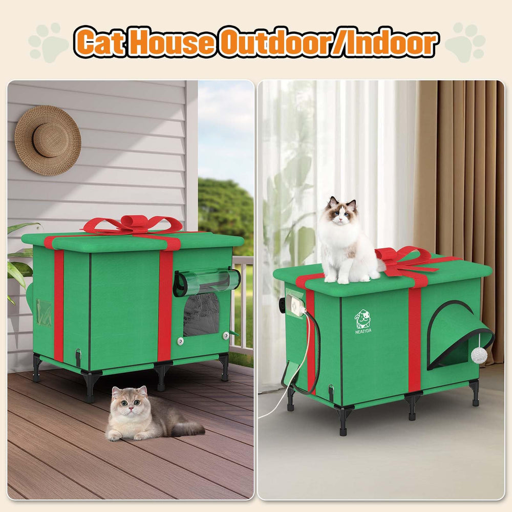 NEAIYDA Gift-box packaging view highlights ready-to-gift presentation for cat lovers.