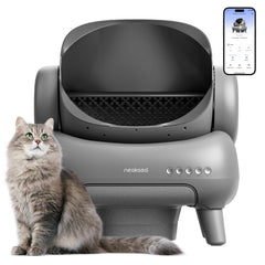 Neakasa M1 Plus open-top design for easy access and natural cat posture