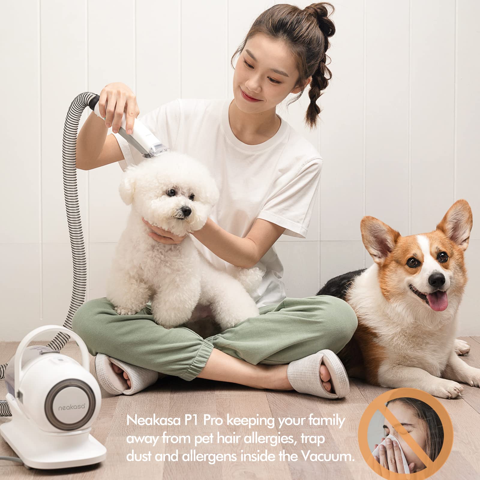 Neakasa P1 Pro 1-year warranty and 45-day return policy.