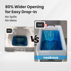 Neakasa PooGuard 7-layer EVOH bags seal odors and prevent leaks