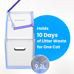Neakasa PooGuard viewing window shows waste level at a glance