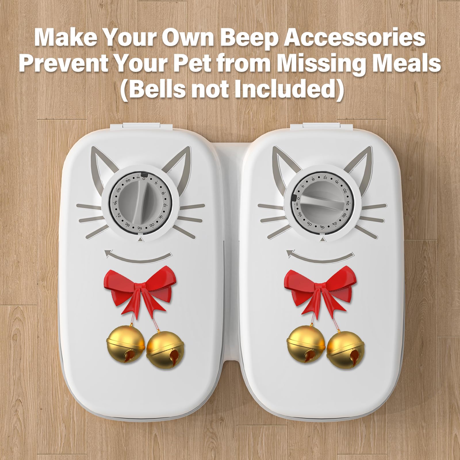 NeatenWise anti-slip base prevents sliding during feeding.