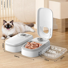 NeatenWise ice packs keep wet food fresh between feeds.