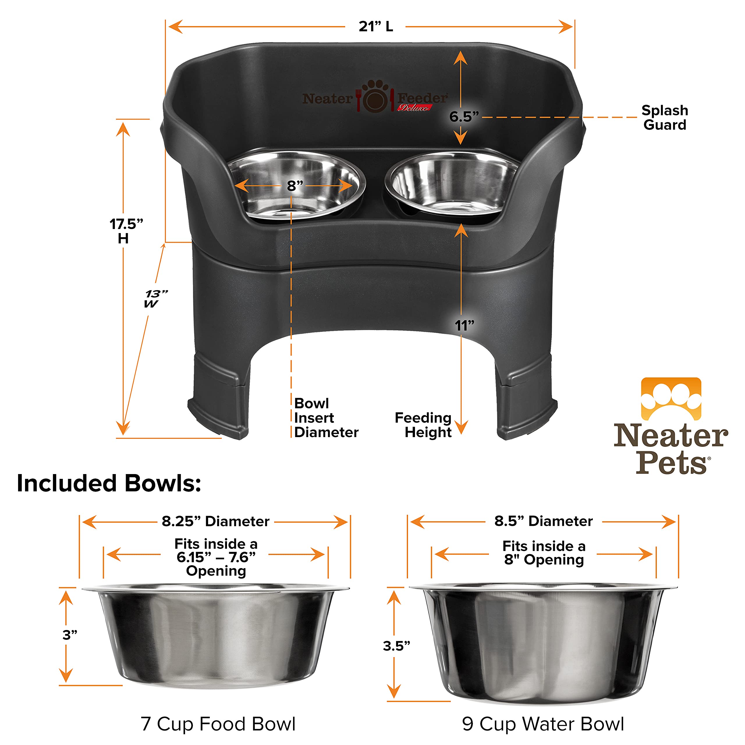 Neater Feeder bowls dishwasher-safe feature for quick cleanup.