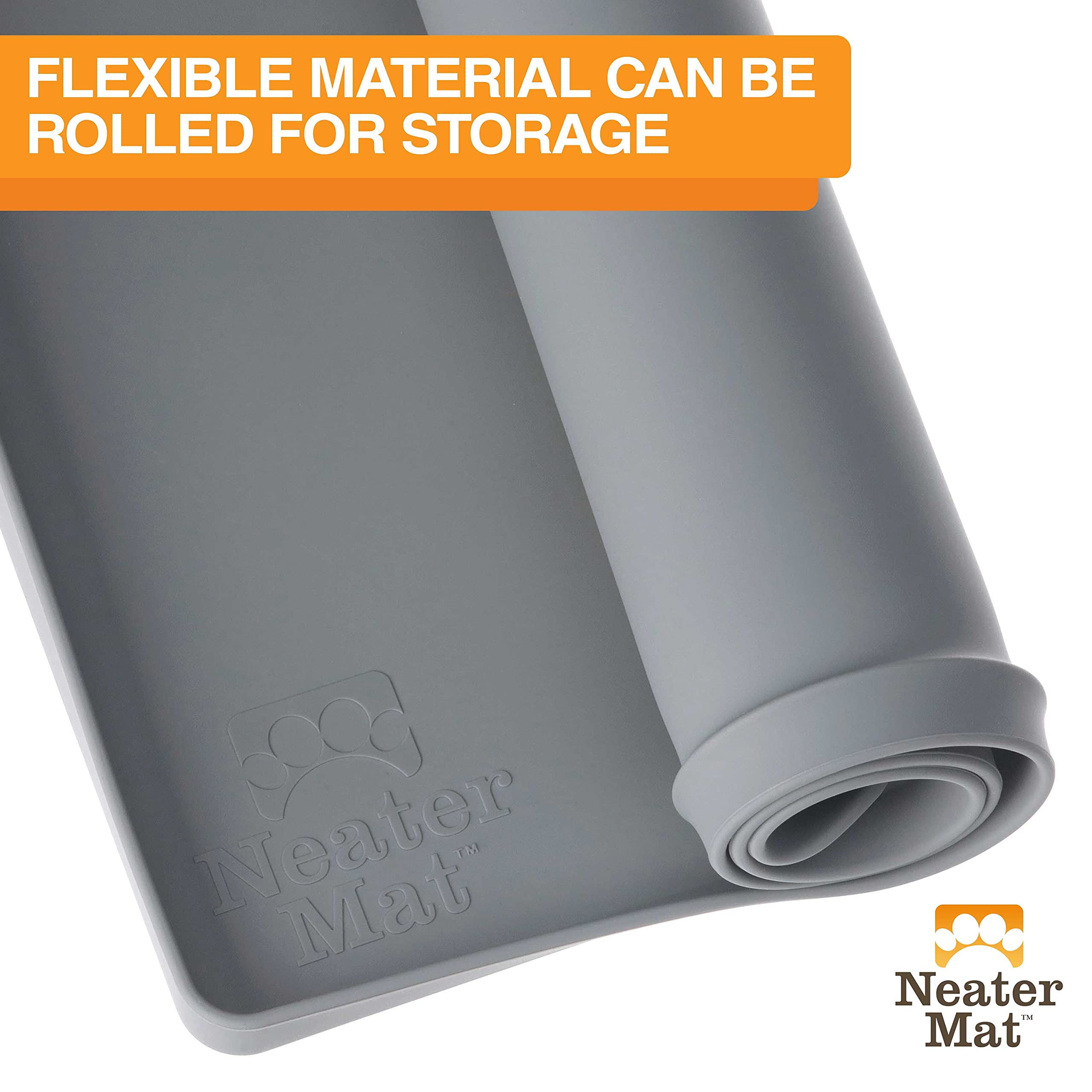 Neater Mat is dishwasher-safe for quick cleaning and refresh.