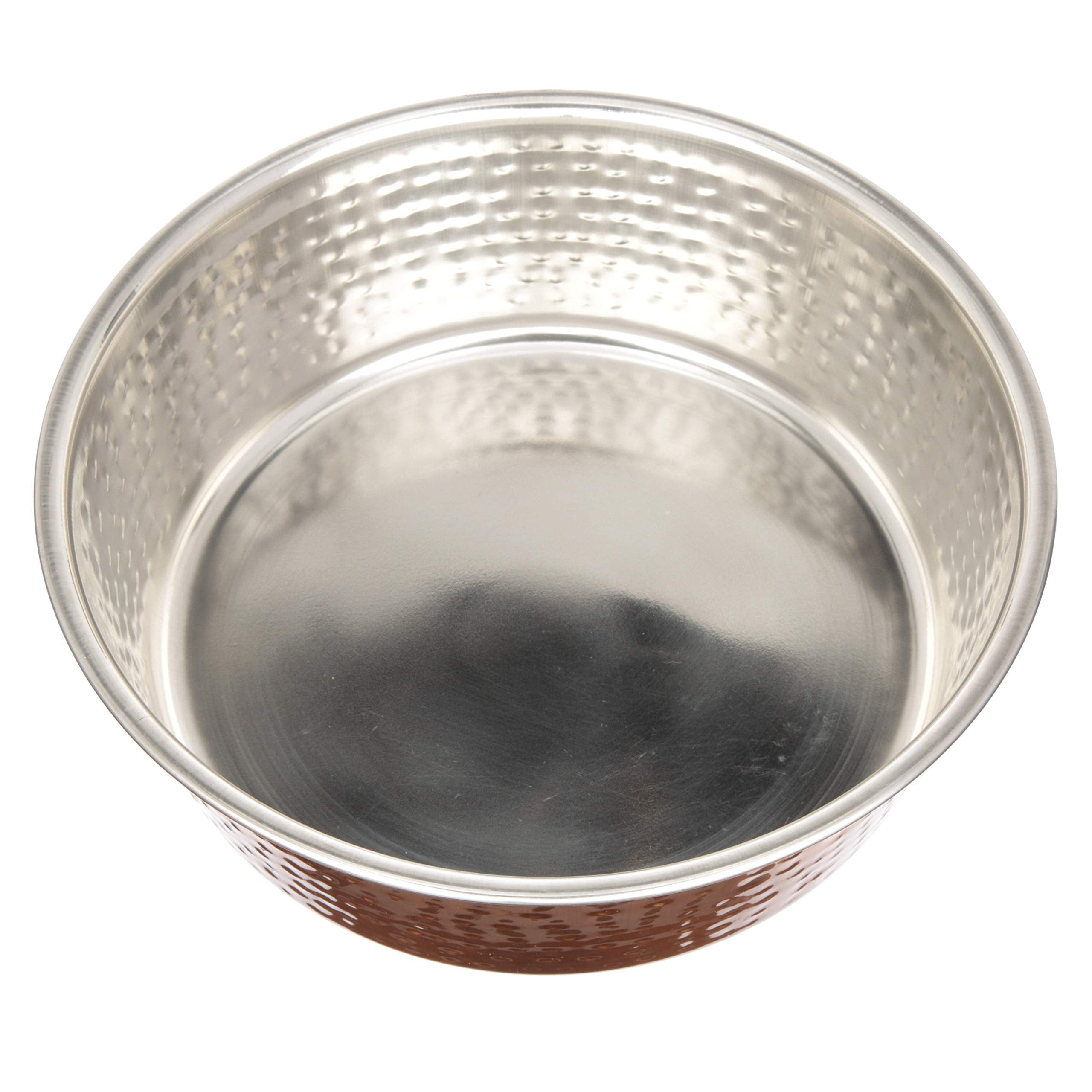 Neater Pet Brands hammered large dog bowl for daily meals in the kitchen.
