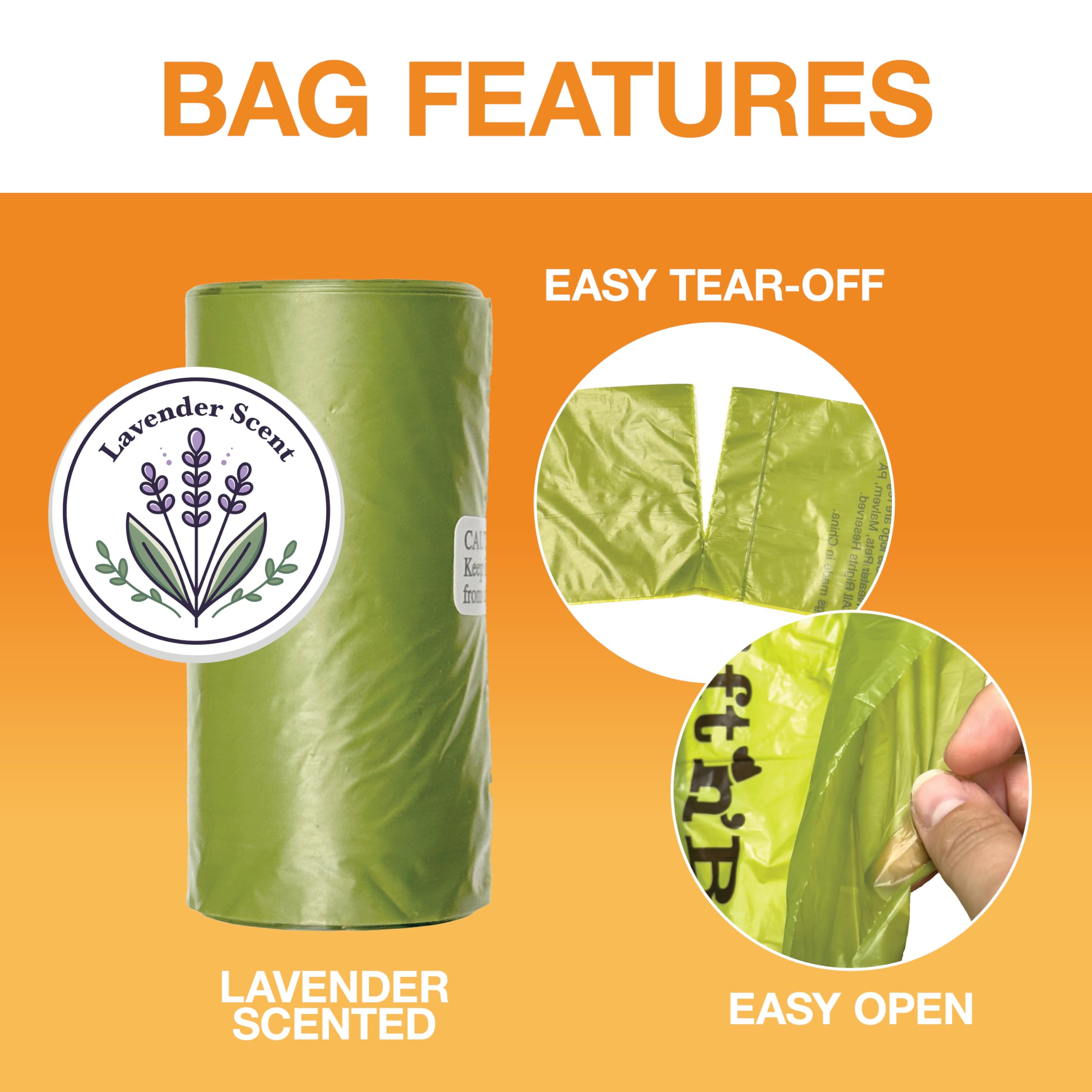 Acoplamiento preciso con el recogedor Lift N’ Bag para uso sin derrames.