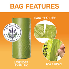 Acoplamiento preciso con el recogedor Lift N’ Bag para uso sin derrames.