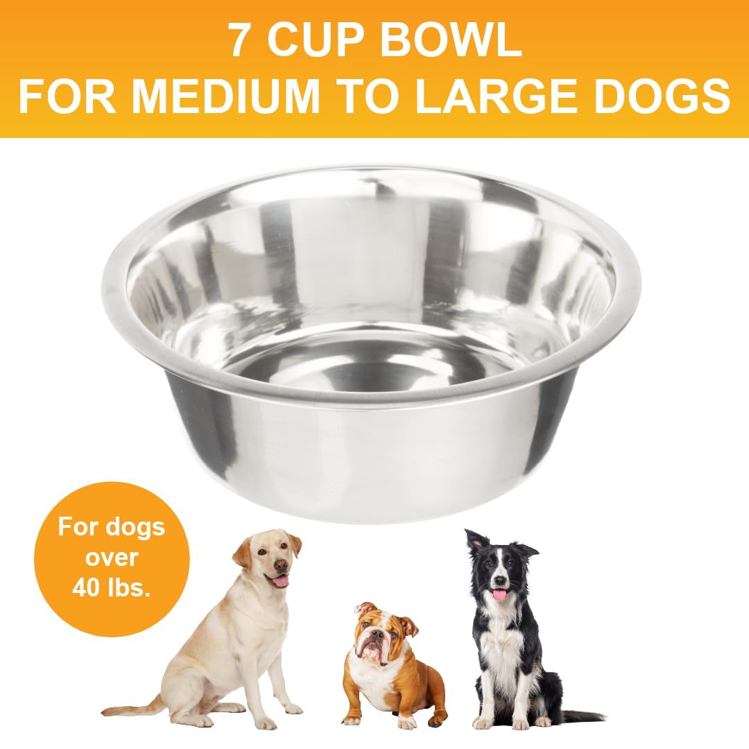 Replacement bowls set showcases two durable stainless steel bowls for Neater Feeder compatibility