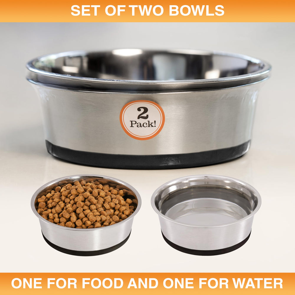Neater Pet Brands rust-resistant bowls perform indoors and outdoors.