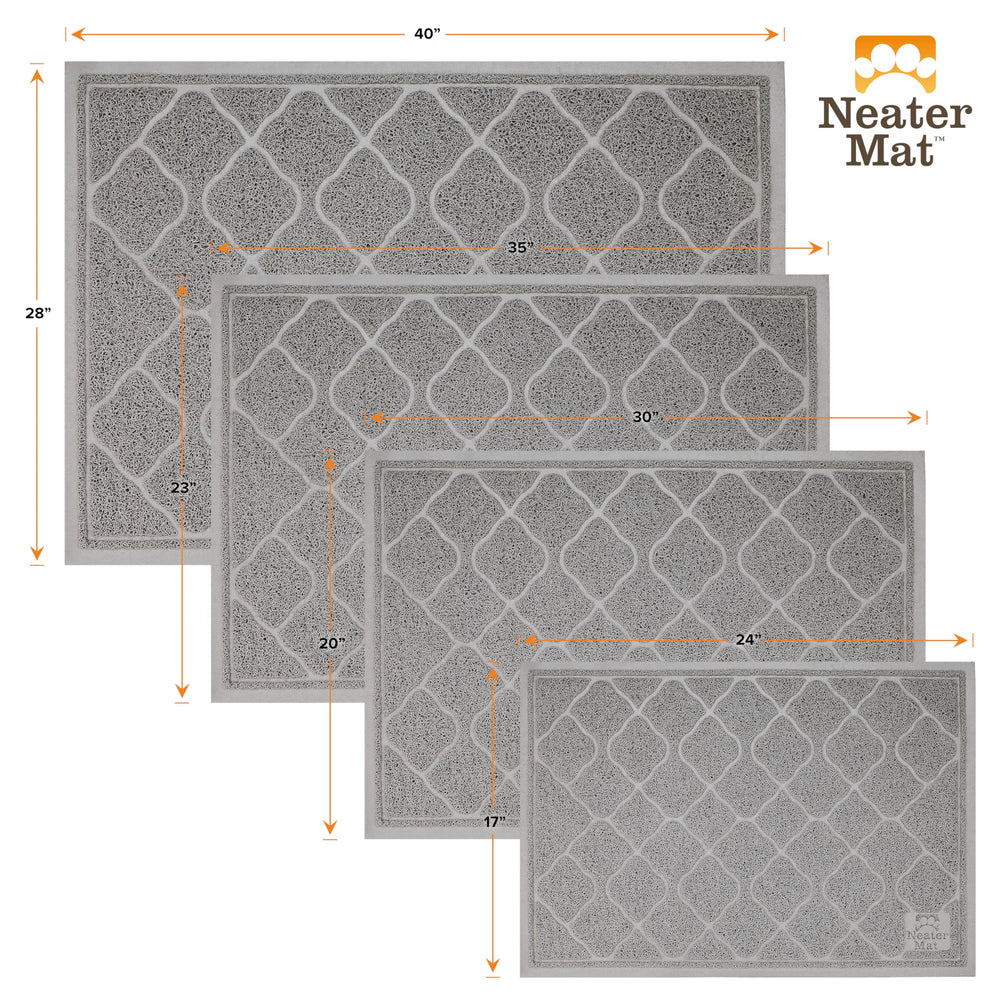 Neater Pets Neater Mat durable design withstands daily use and scratching.