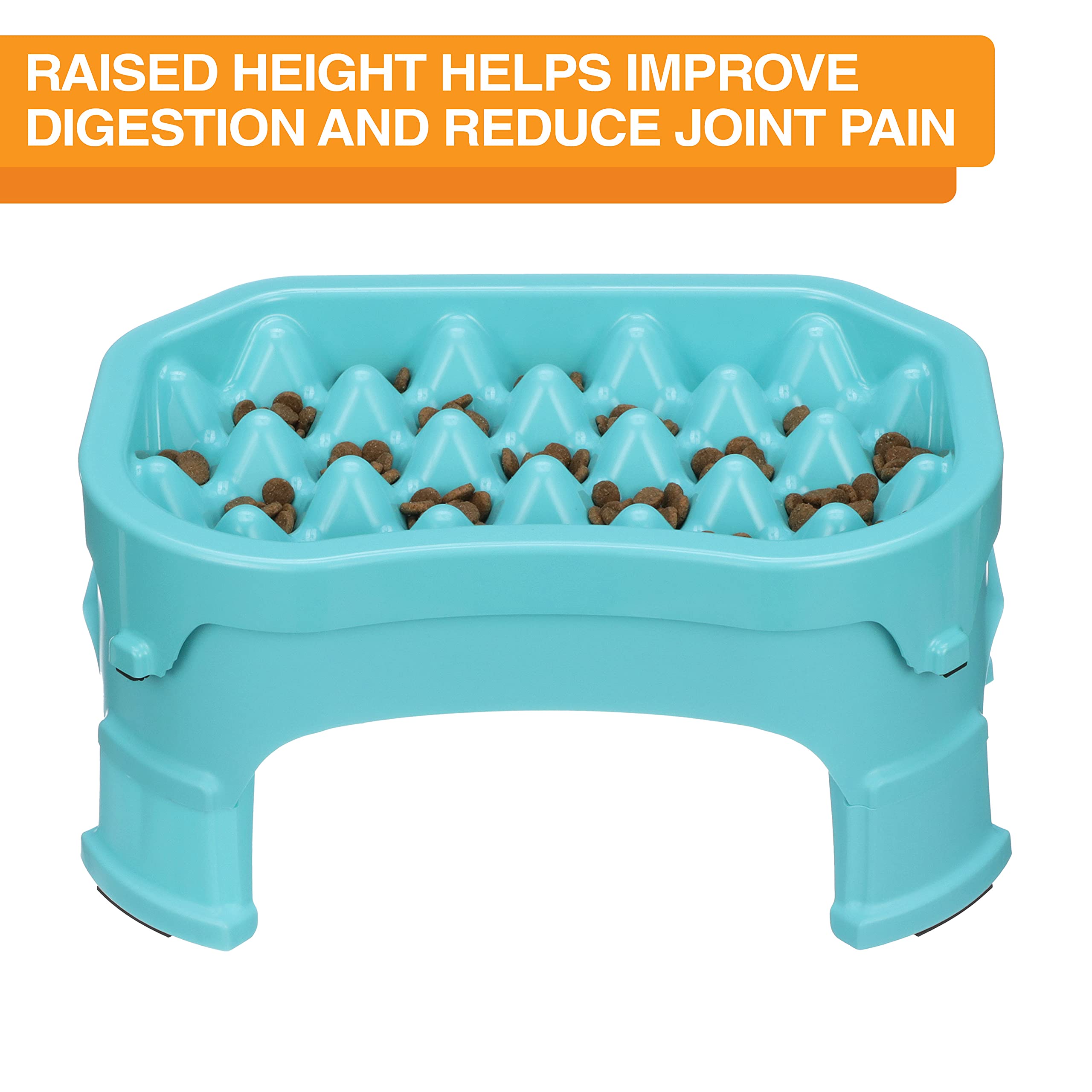 Neater Pet Brands raised slow feeder bowl 7.5-inch height with extensions