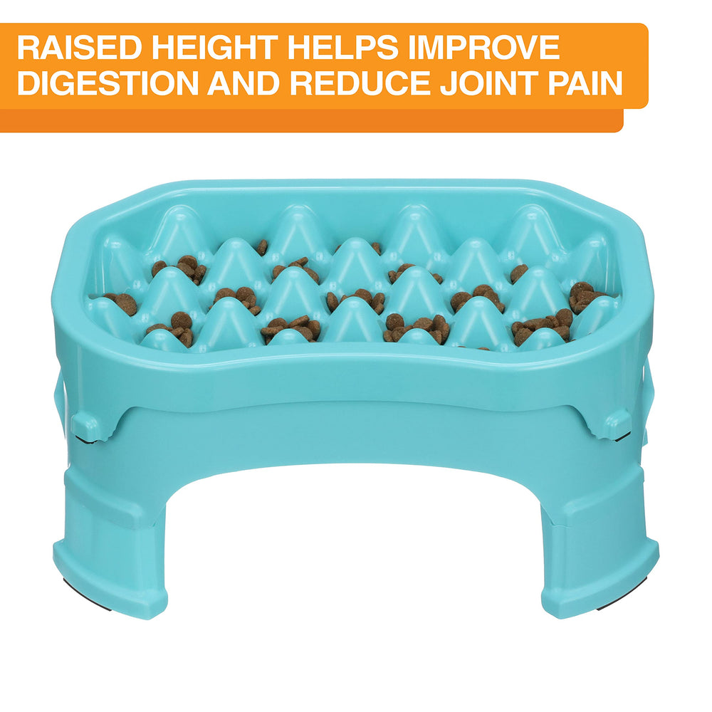 Neater Pet Brands raised slow feeder bowl 7.5-inch height with extensions