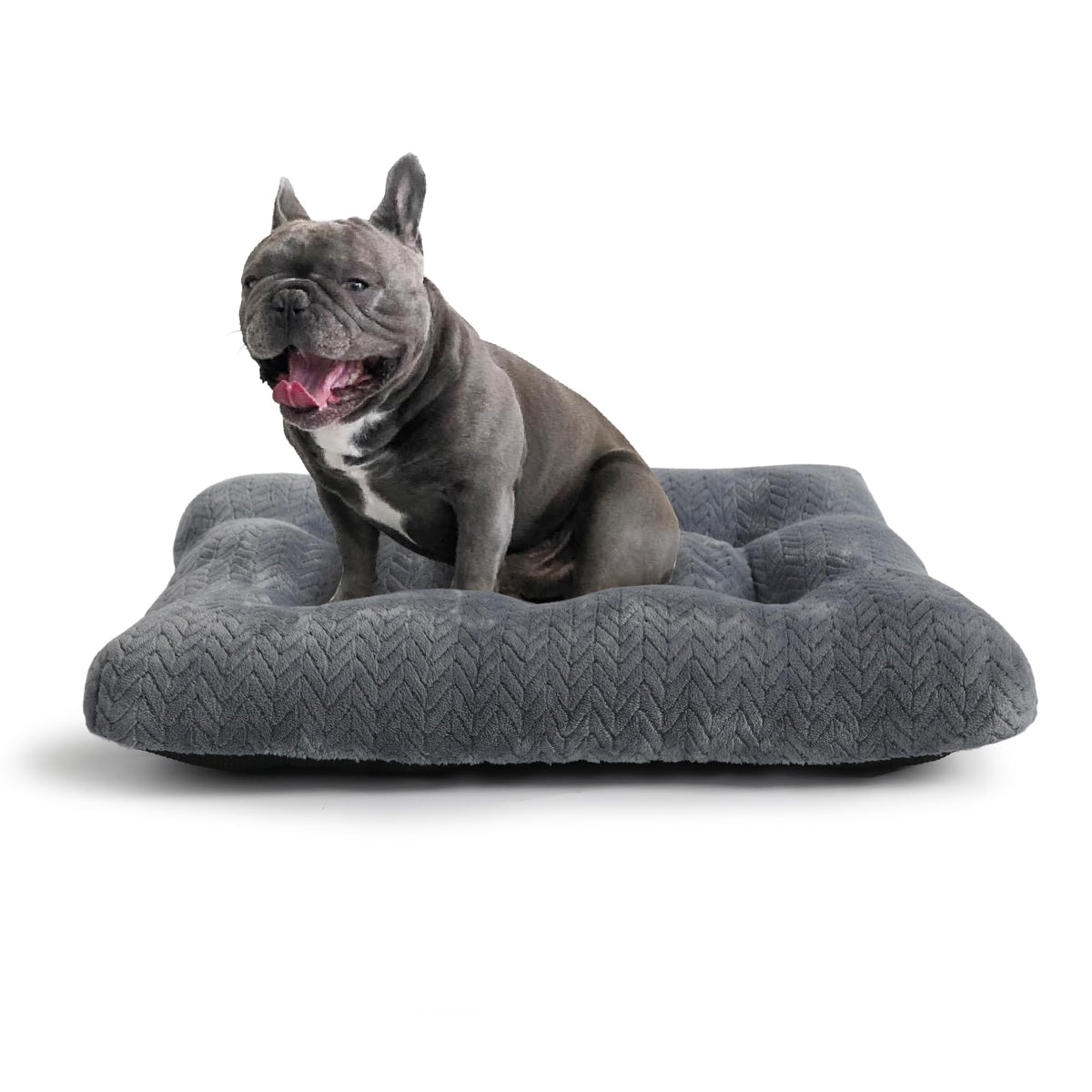 Necesitar small dog bed crate 24in gray offers cozy comfort and joint support.