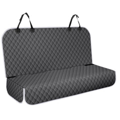 NECKORY backseat cover demonstrates universal-fit design protecting seats during dog rides