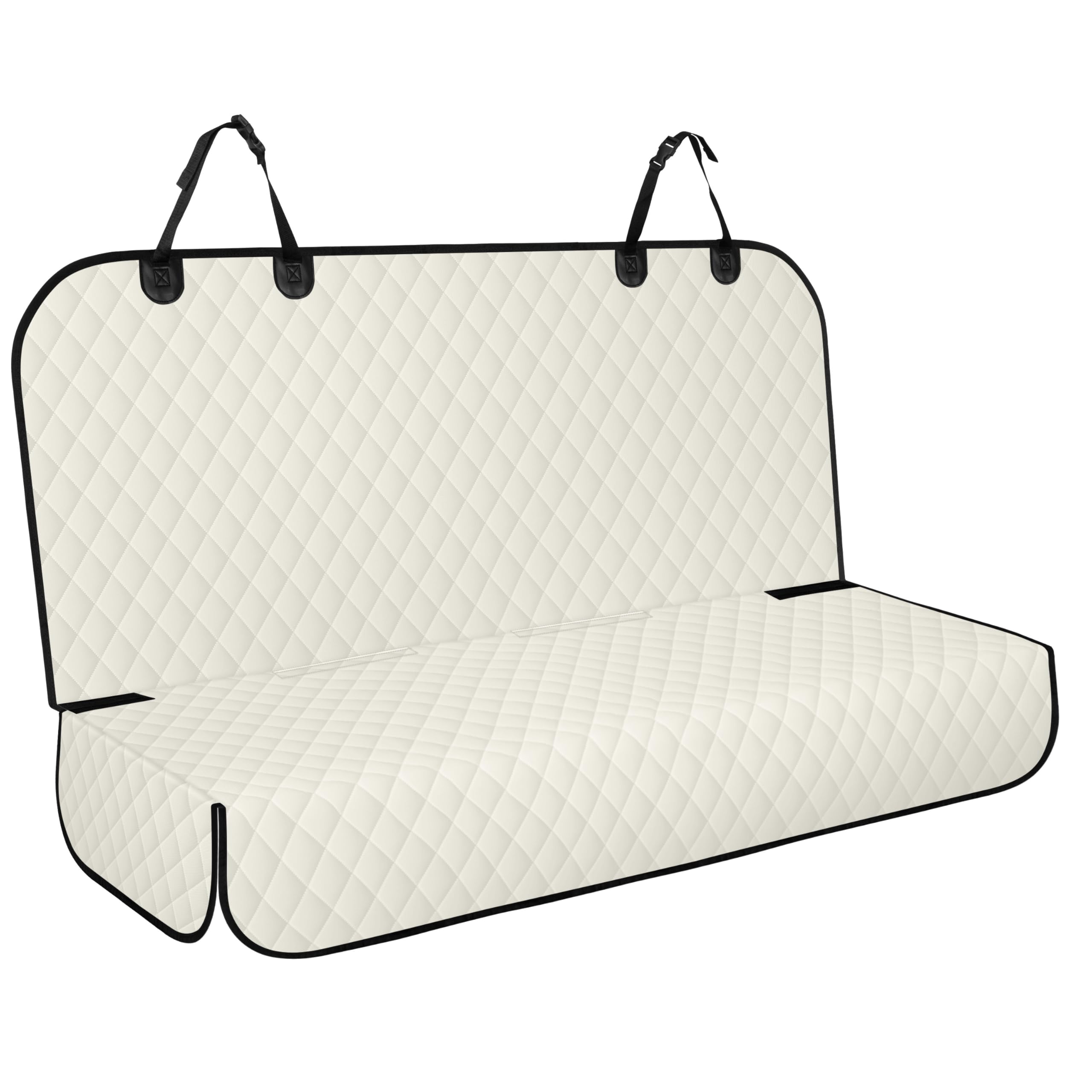 NECKORY backseat cover waterproof surface protects seats from spills and pet messes