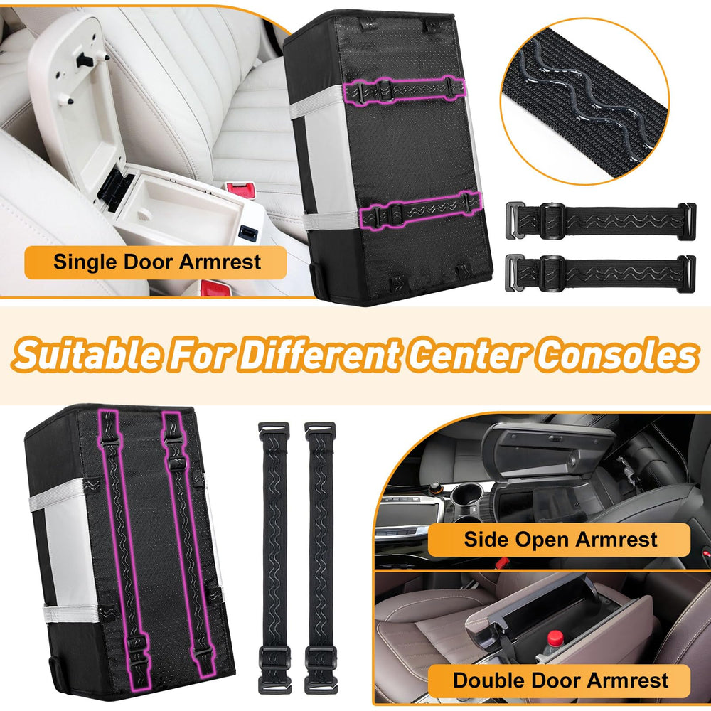 NECKORY dog-seat-belt-clip with safety tether for secure driving