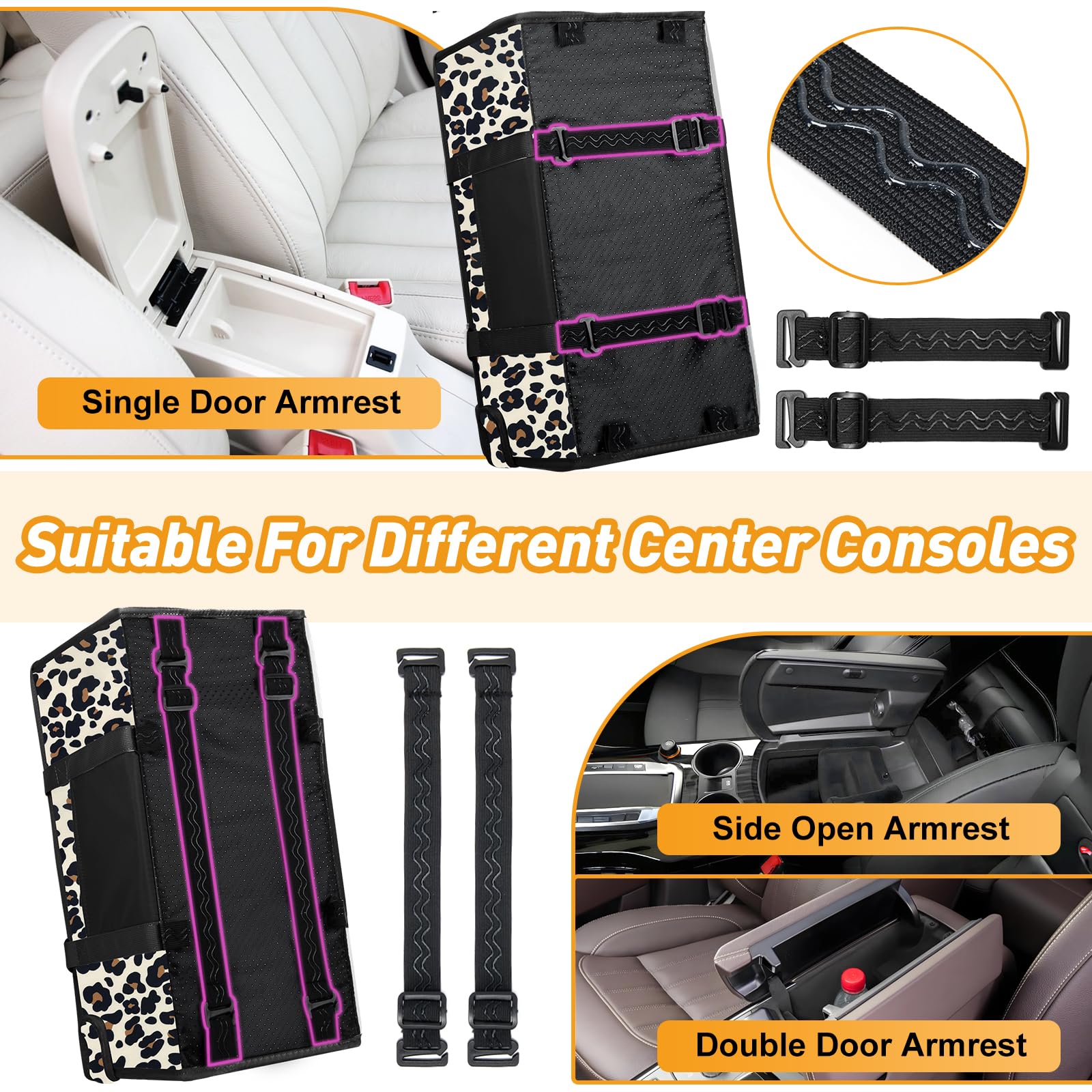 NECKORY leopard booster seat belt-clip demonstrates safer restraint during drives