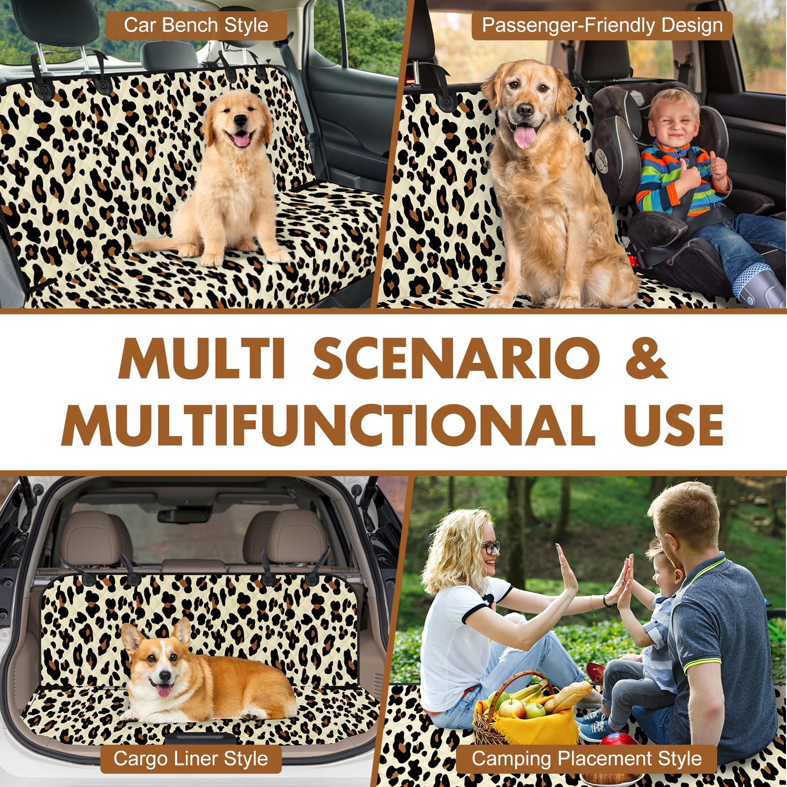 NECKORY durable seat protector guards against scratches and fur buildup