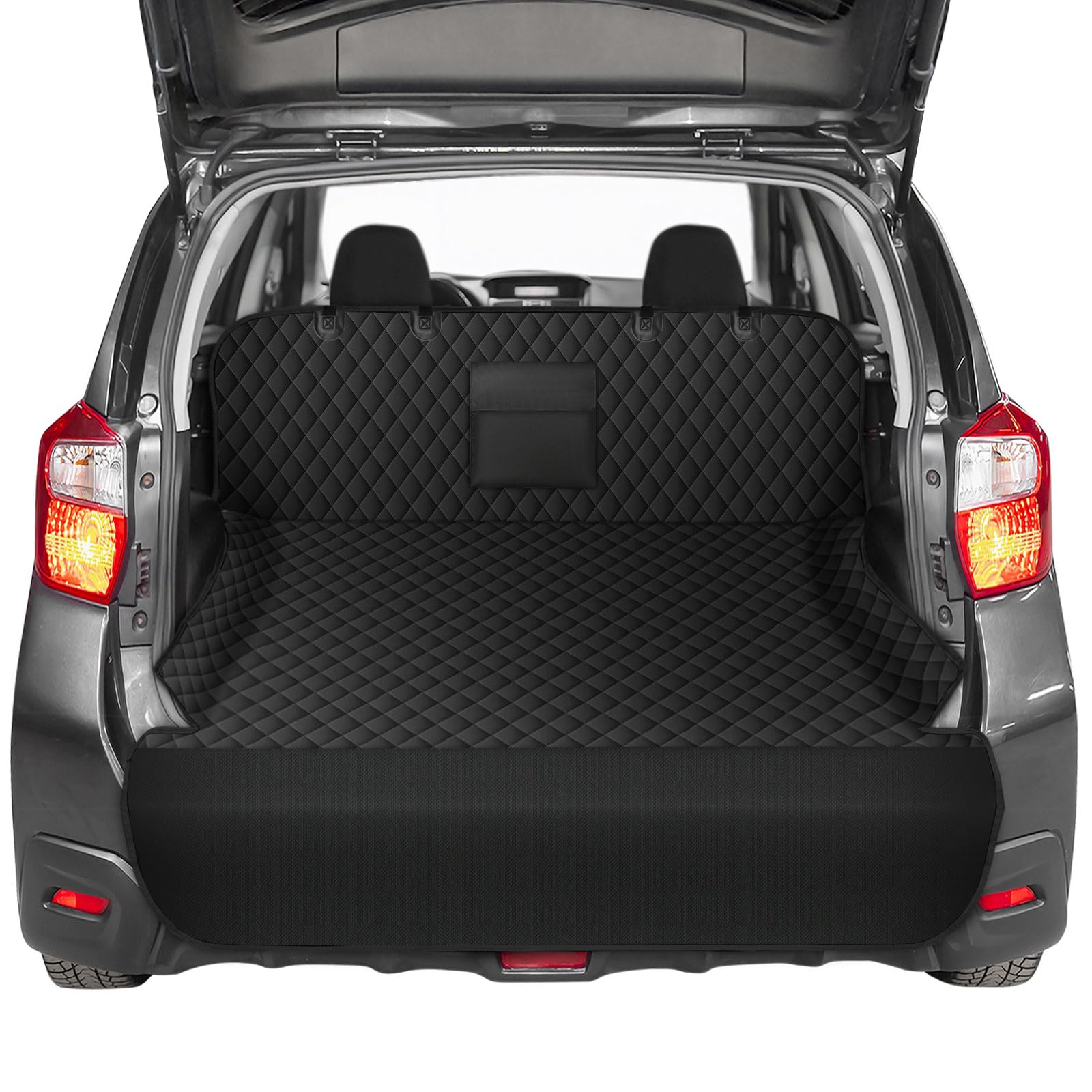 NECKORY SUV Cargo Liner dog-seat-cover shields interior from dirt
