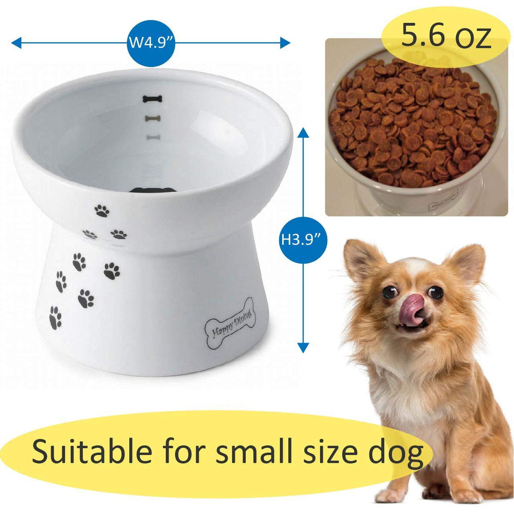 NECOICHI dishwasher-safe pet bowl for easy cleaning