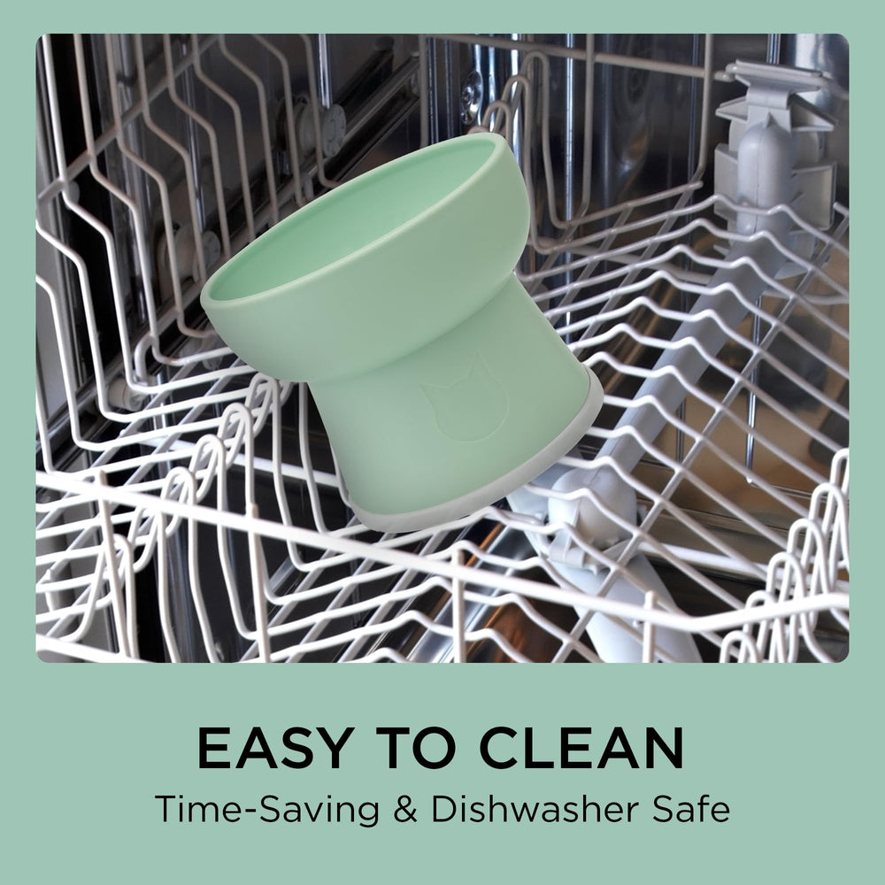 Necoichi easy-clean design simplifies post-meal tidying