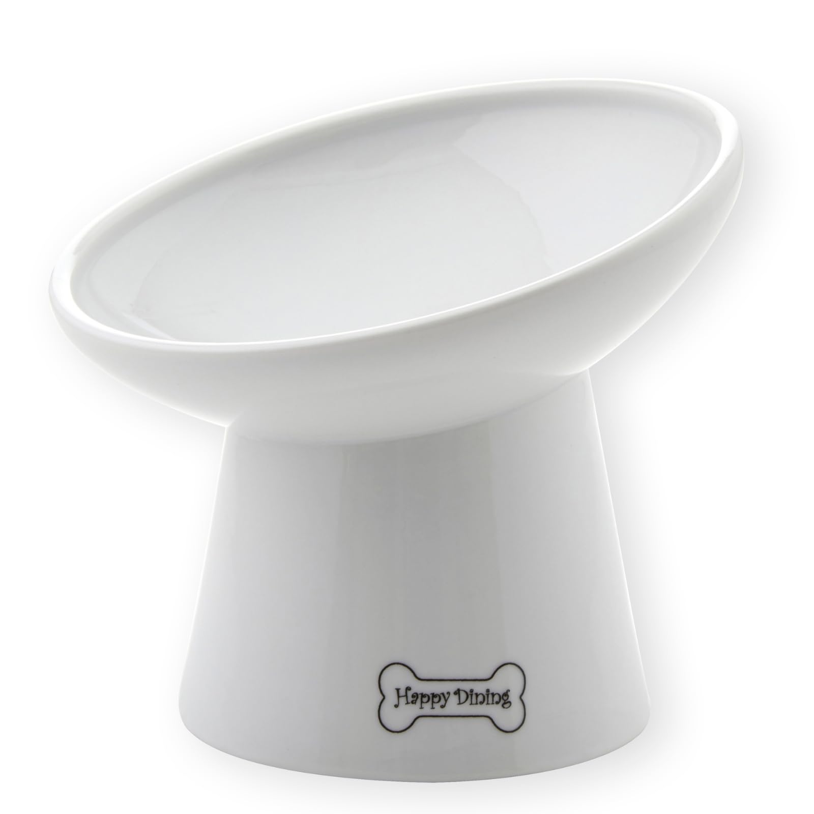 Necoichi raised dog food bowl microwave-safe convenience for quick cleanups
