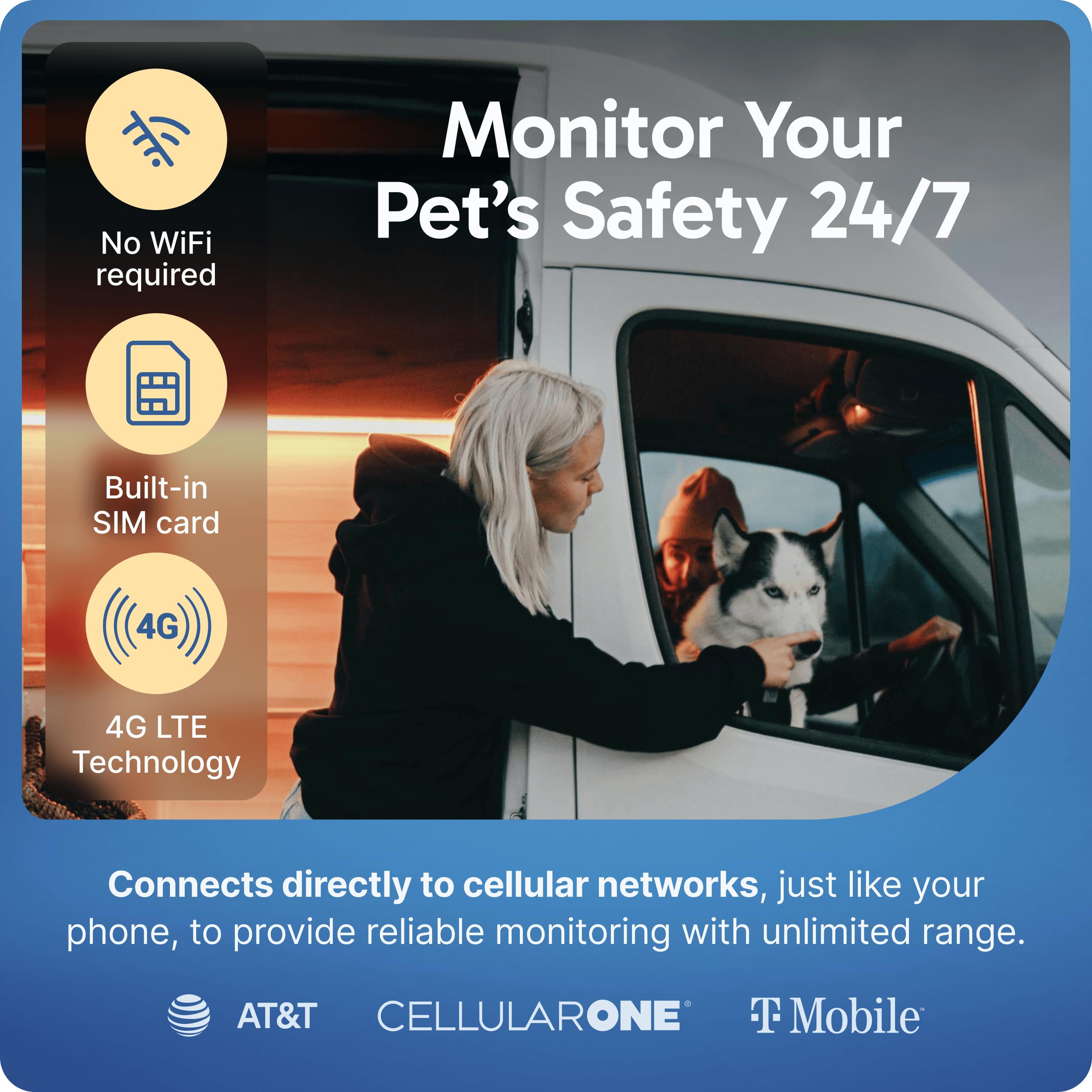 NECTO Necto RV Pet Monitor temperature and humidity readings for safe environments