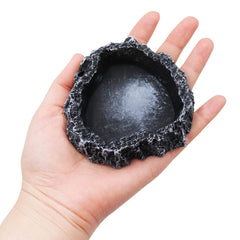 Neeenn durable resin bowls resist tipping for stable feeding during active tank life