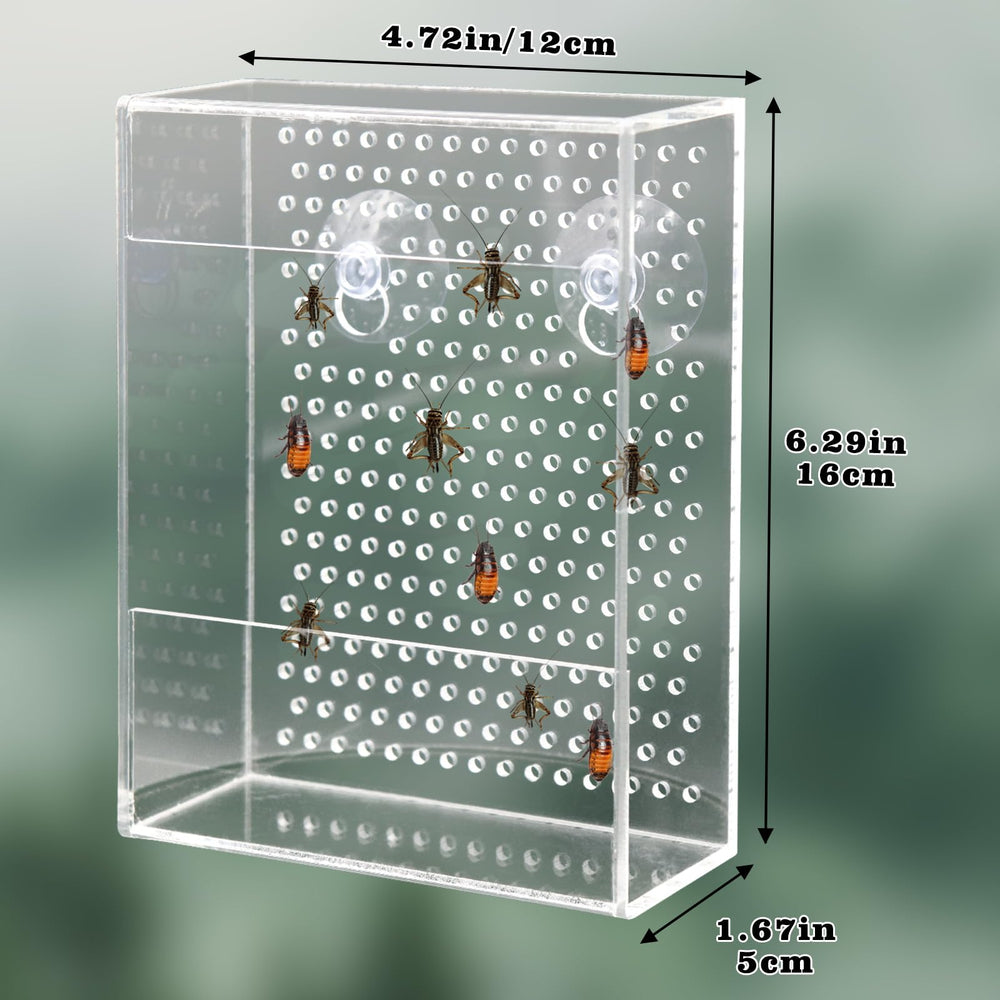 Neeenn reptile feeder smooth surface makes cleaning simple and habitats safer.