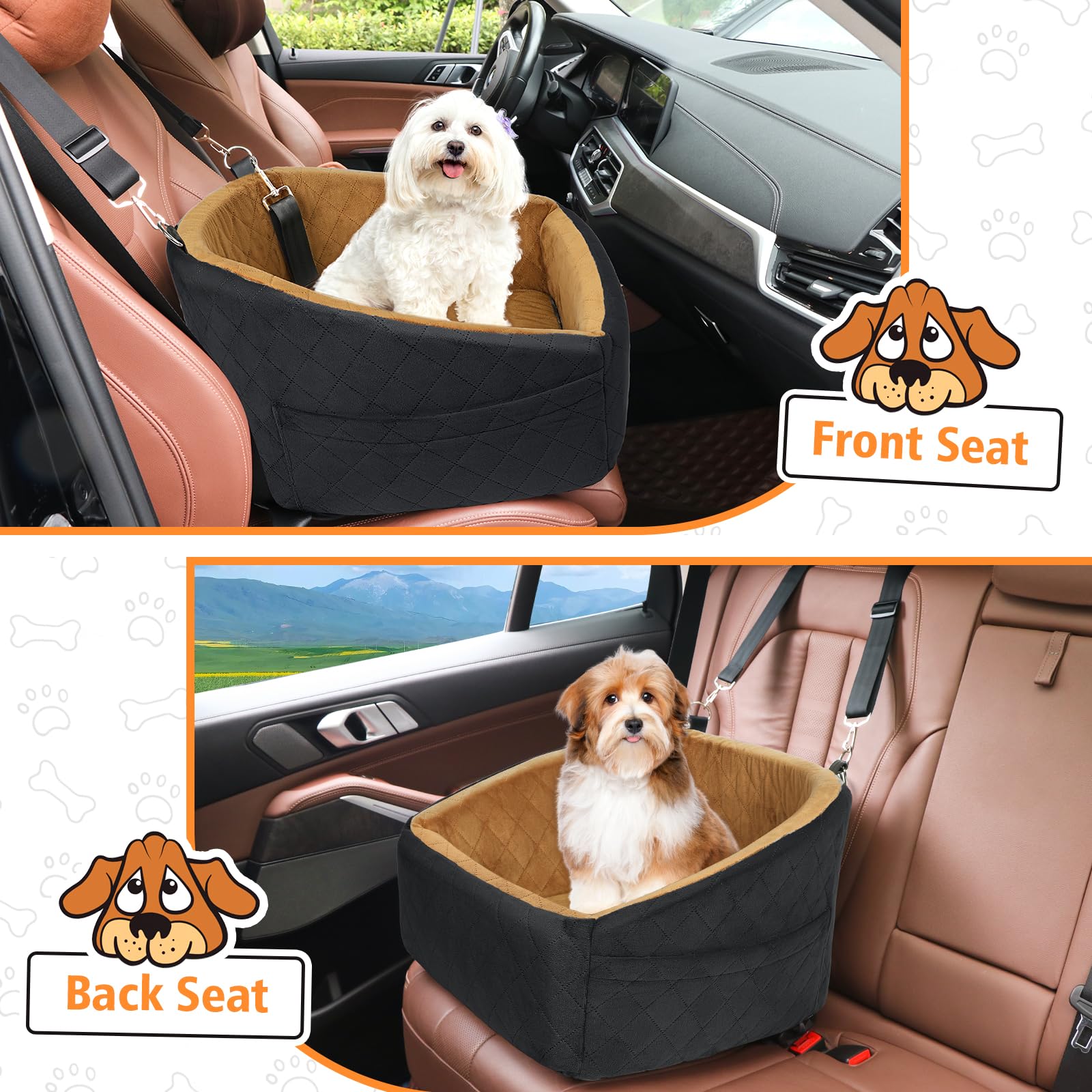 NEEZUKAR seat fits front and back seats offering versatile travel options